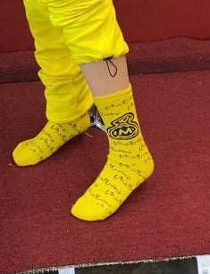 Yellow Millionz Sock